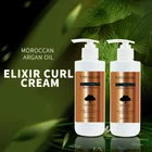Hair Curl Cream Defining Cream Organic Argan Oil Nourishing Hair Curl Cream For Curly Wave Hair