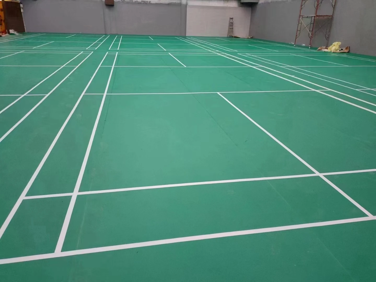 Indoor And Outdoor Badminton Court Wooden Flooring Badminton Court