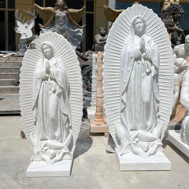 Religion Church Marble Mother Mary Statues Wholesale Virgin Mary Stone