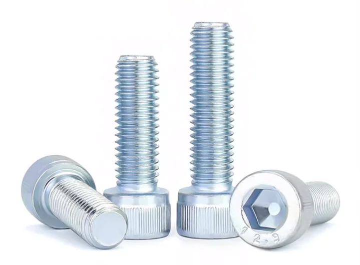 product exclusive offer din912 zinc plated socket head hex allen screws iso standard stainless steel bolts m3 to m8 thread-62