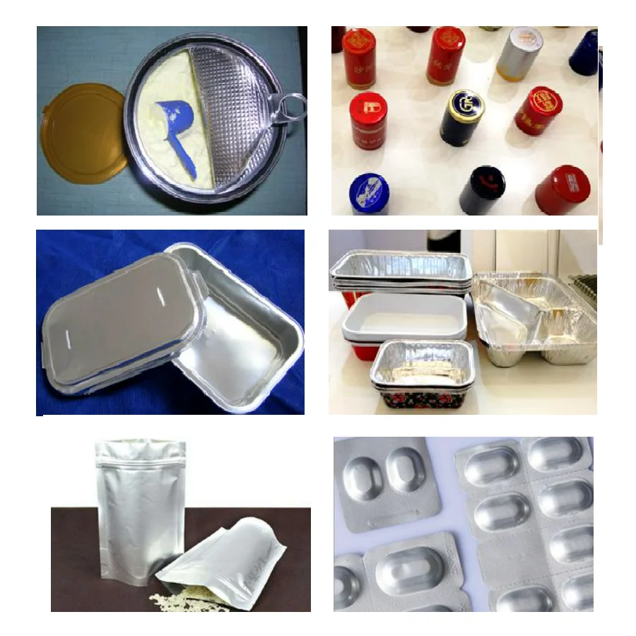 Packaging Materials Paper Laminated Aluminium Foil Roll For Tobacco