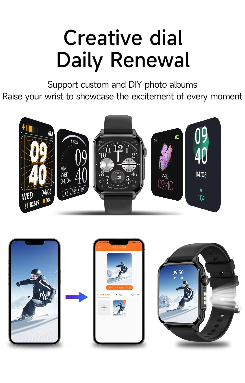 Welcome OEM Order, Factory Whole Selling 2025 Cheap P6 Max Smartwatch With Led Flashlight 1.96inch Screen Bt Call Heart Rate Men Sports Relojes Smart Watch For Ladies - Buy Smartwatch With Led Flashlight smart Watch For Ladies relojes Smart Watch
