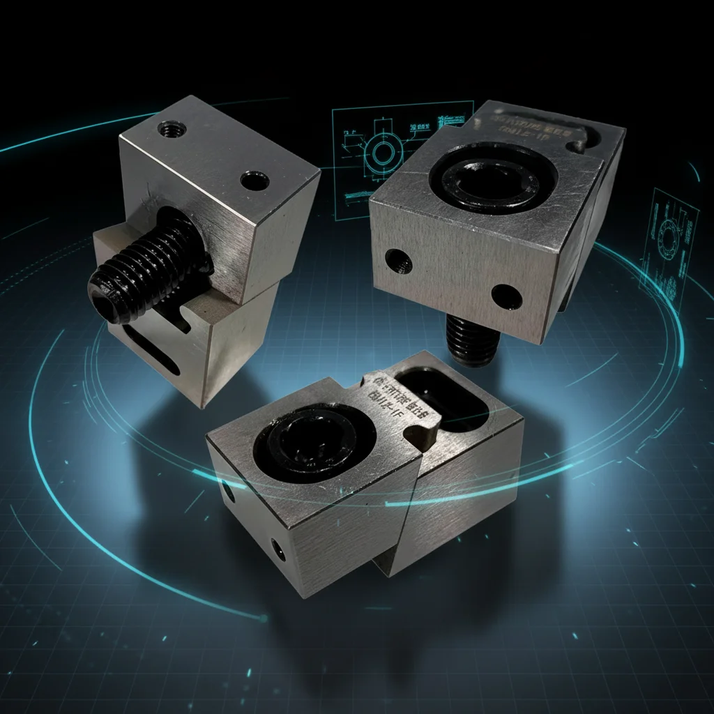TEBAK Single-Sided Jig Heavy Cutting Clamping Fixture Milling Accessories M6 M8 M10 M12 M14 M16 Vise Clamp Fixtures Machine Part