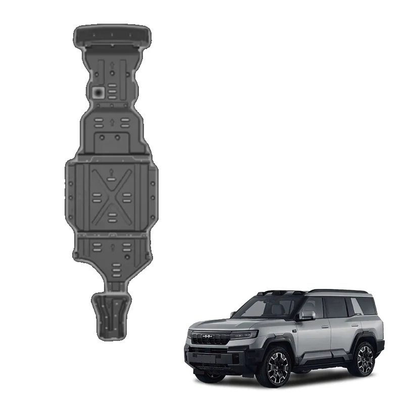 Car Skid Plate for FangChengBao Leopard 8 Aluminum Magnesium New Energy Vehicle Protection Decoration Exterior Accessory