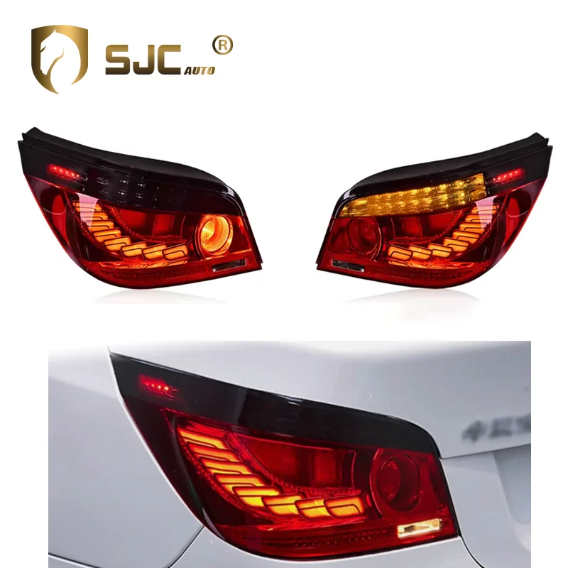 SJC Auto LED Taillight Assembly for BMW 5 Series E60 (03-09) with