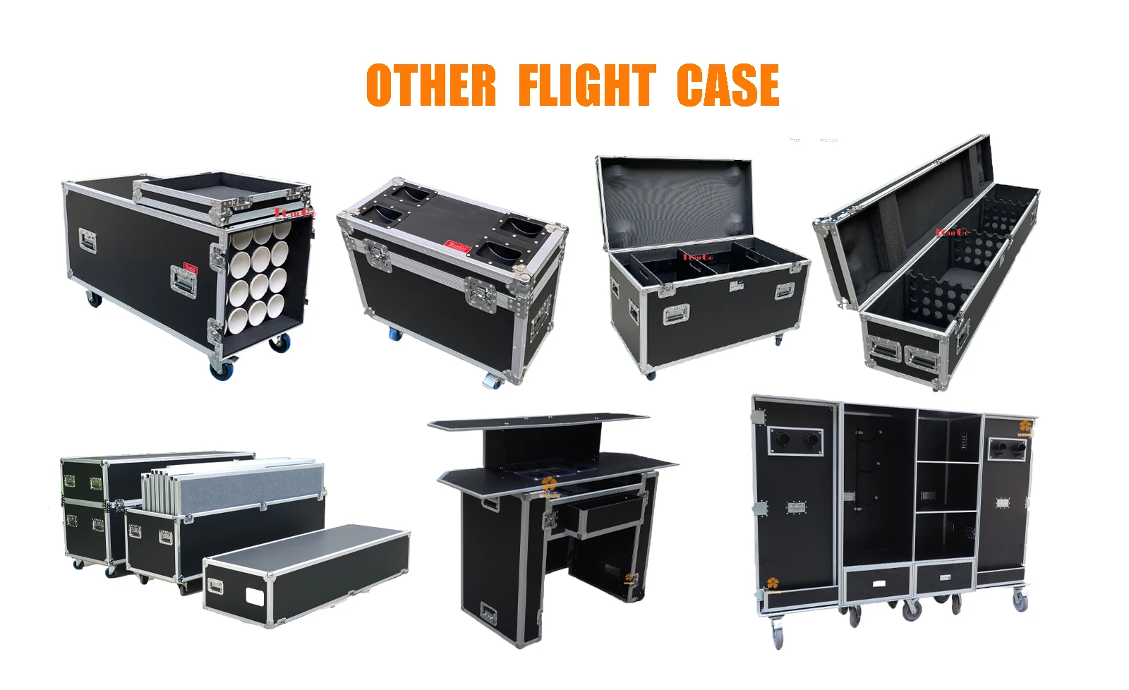 Colapsable Flight Case Flight Case Mobile Bar - Durable & Portable Solution