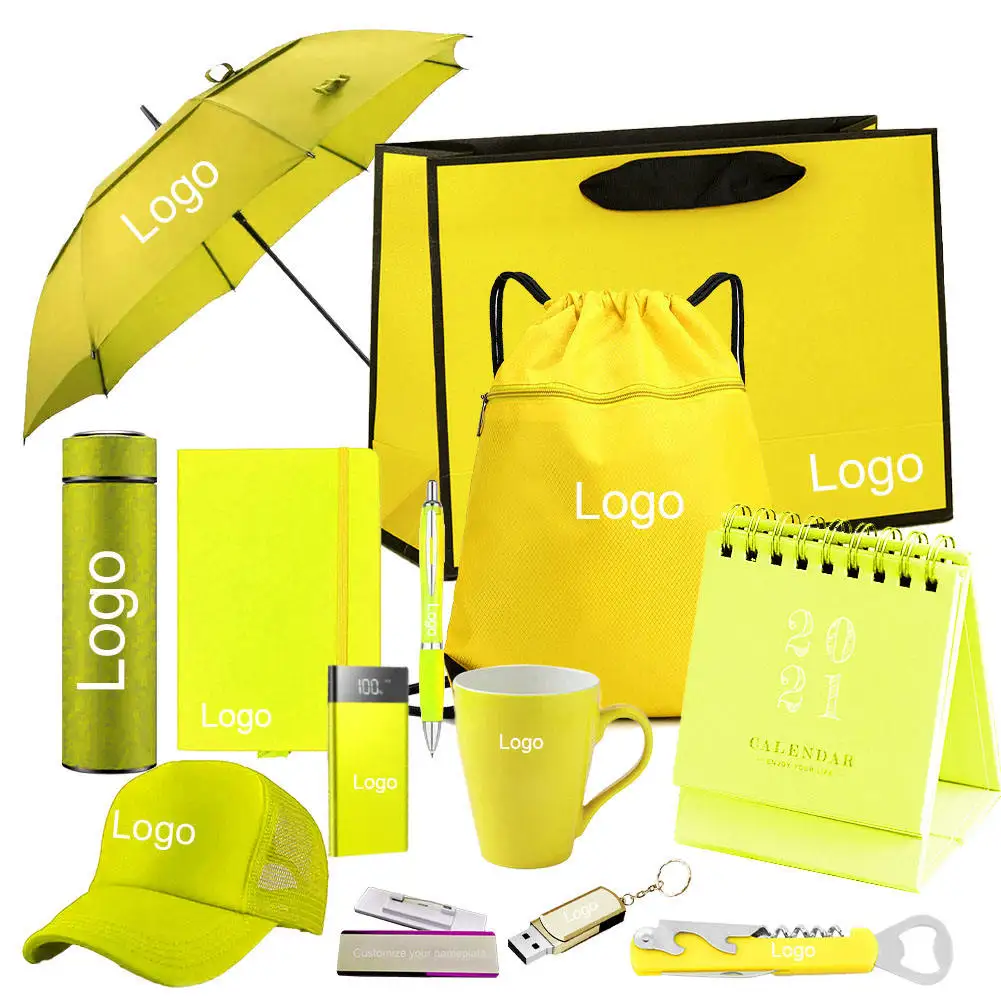 Customized Advertising Welcome Gifts Set Novelty Business Giveaways Marketing Promotional Gifts Items