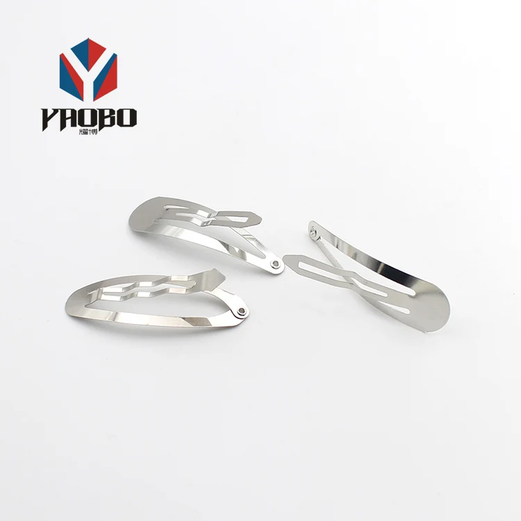 Модный высококачественный металлический Овальный зажим для волос