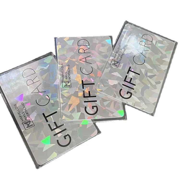 Event Project N TAG 213 215 216 Logo Printed Luxury Pvc Greeting Membership Gift Card Eshop With Envelope Packages