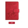 Magnetic snap fasteners in Red