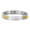 Bicolore (1,2*21CM) avec lames courbes
