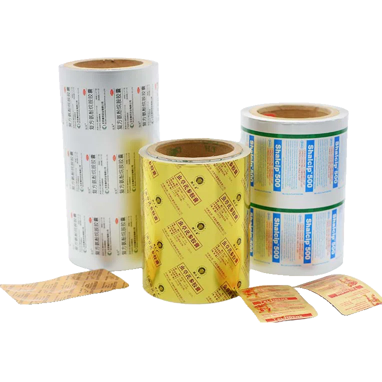 Блистерная упаковочная фольга/лекарственная герметичная алюминиевая блистерная фольга для упаковки таблеток