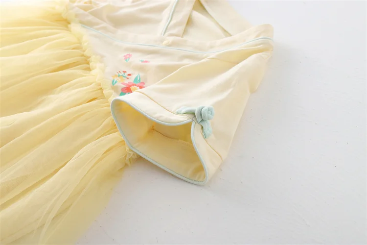 custom print girls circle skirt wholesale children clothing girls frock skirt tulle for kids dresses