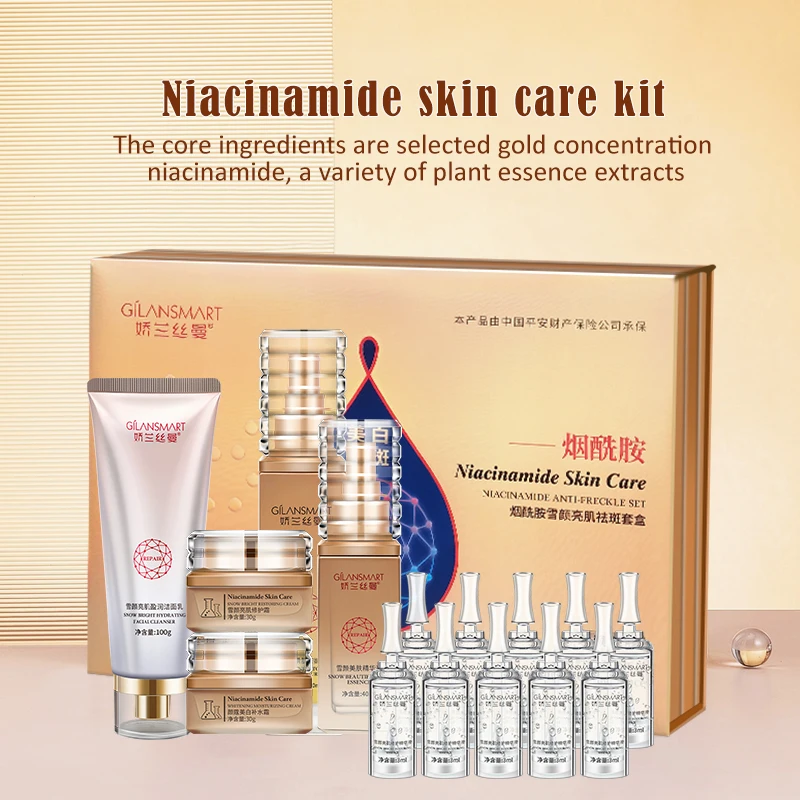 Buy 7 Days Skin Whitening Face Care Cream Set Anti Wrinkle Face Anti Aging Skin  Care Set, Natural Skin Care Organic from Guangzhou Xuefujiaolan Cosmetics  Co., Ltd., China