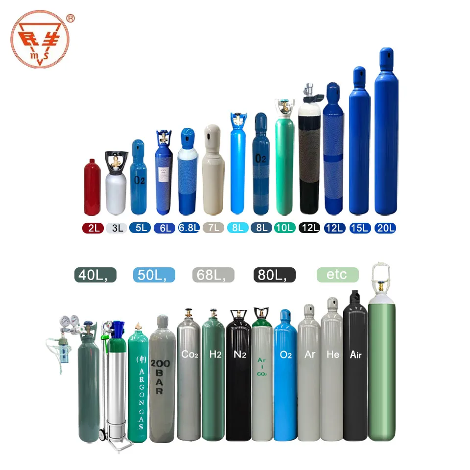 High Purity Argon Gas in 50L 200bar Working Pressure Ar Gas Cylinder -  China Argon Gas, Argon