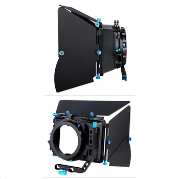 YELANGU Matte Box M2 Support Follow Focus With 15mm Rail Rod for D3100 D7000 D700 1diii 60d 5dii detail image