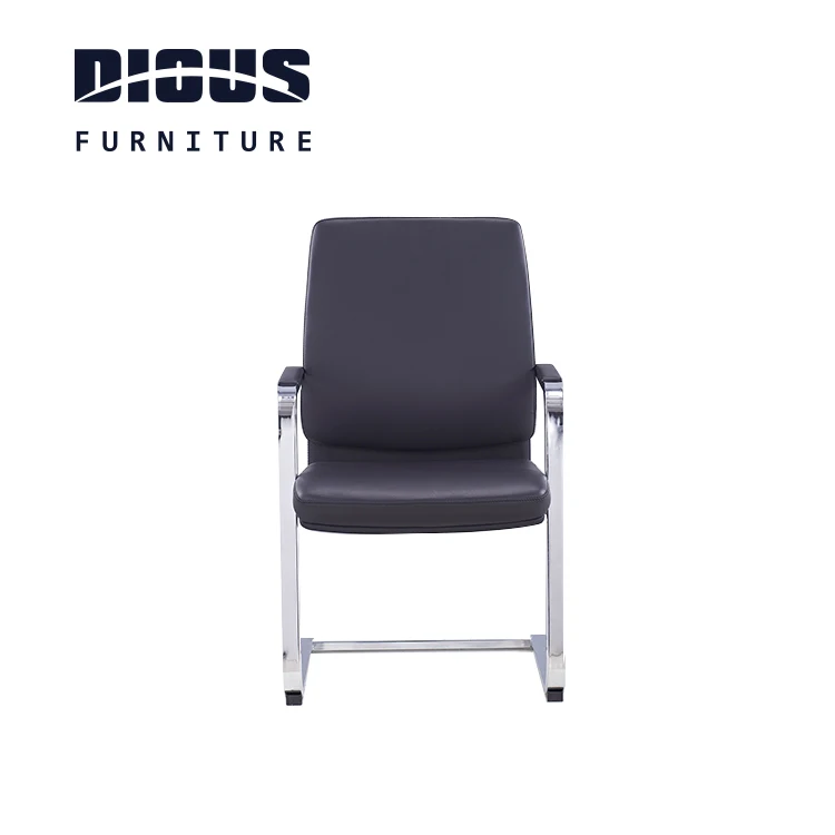 Dious cheap popular orange office chair stainless steel modern chair