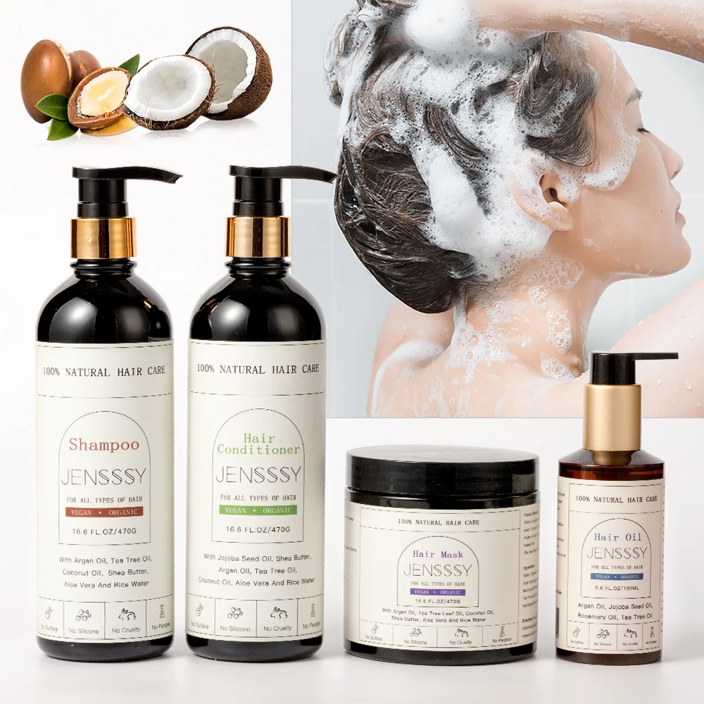 Sulfate Free Hair Care Products Organic Private Label Argan Oil