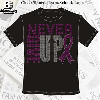 Best Quality Rhinestone Iron on T Shirt Transfer Design Bling Rhinestone Heat Transfer Design for T-shirts Bags Shoes Hats