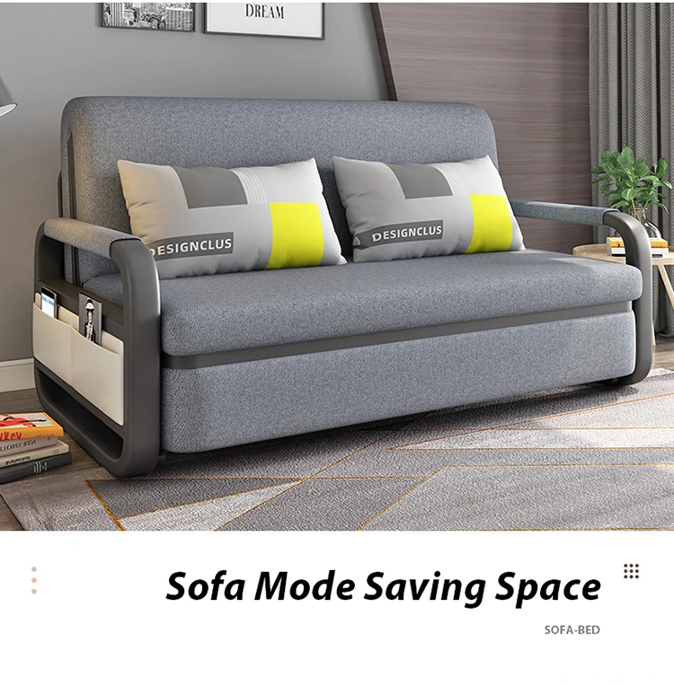 Design Sofa Come Bed Multifuncional Folding Sleeper Couch Reclinable