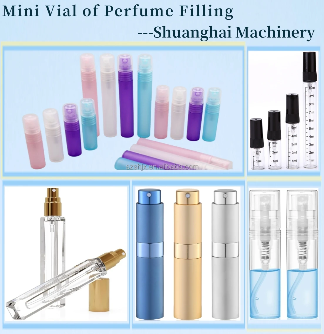 Multifunctional 5ml 7.5ml 15ml  Spray Perfume Sample Bottle Filling and Capping Machine Perfume Filling Machine Crimping Line details