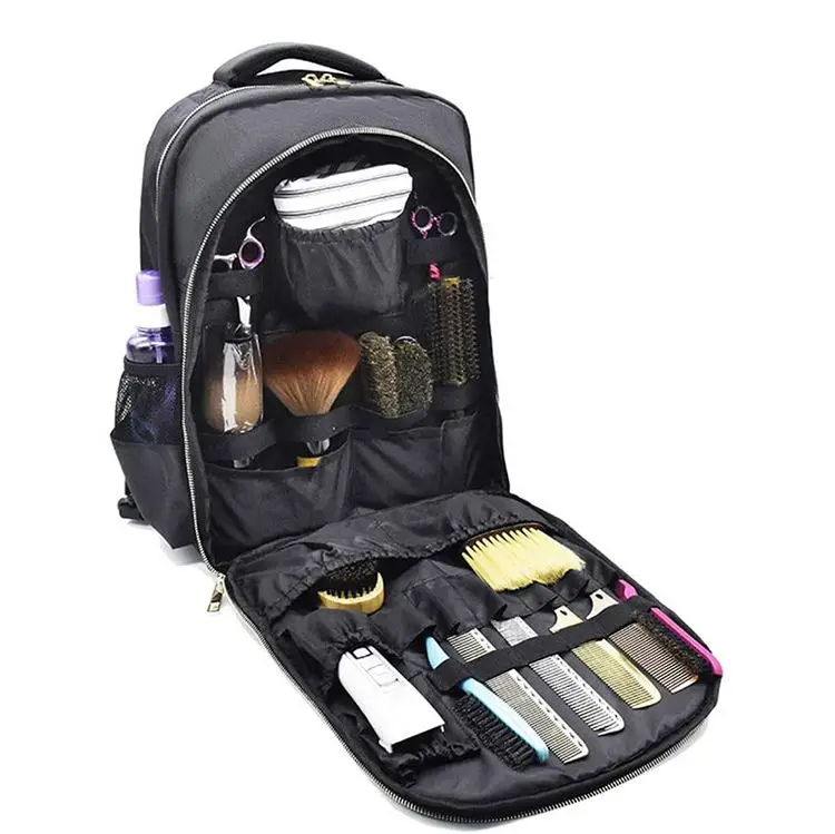 Free Sample Multipurpose Barber Tool Backpack  Bag Makeup Backpack Suit for Your Hairdressing Kit