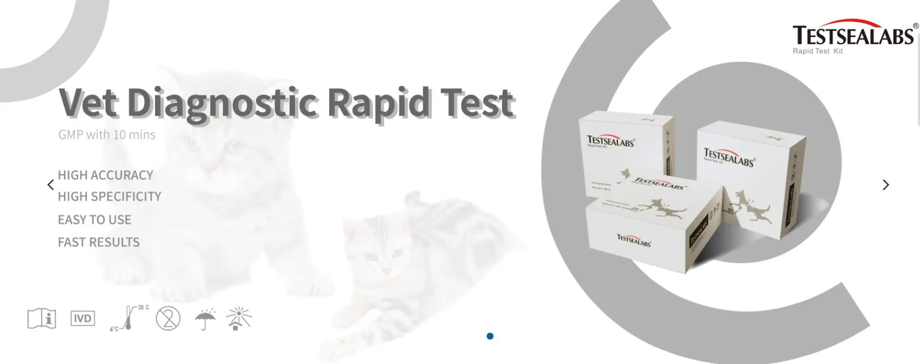 Veterinary Diagnostic Kit Feline Infectious Peritonitis Antibody Rapid