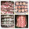 82 rosas rosadas - resistentes a daños - conservante importado