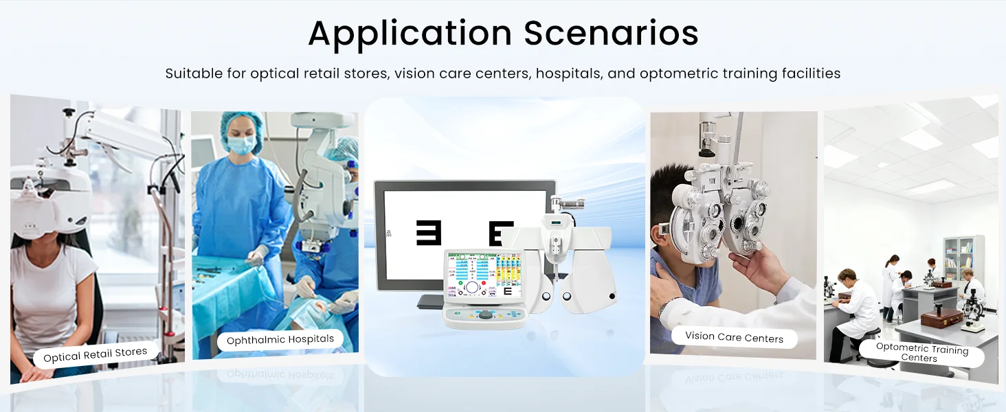 Digital Optical Digital Auto Phoropter CV-9800 Vision Tester Optics Instruments for Vision Testing for Optical Store