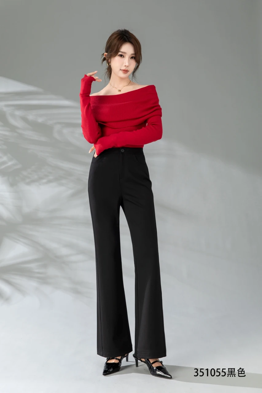 Women Bootcut Dress Pants Business Casual Work Pants with Pockets Pull on  Regular Slacks Pants for Office| Alibaba.com