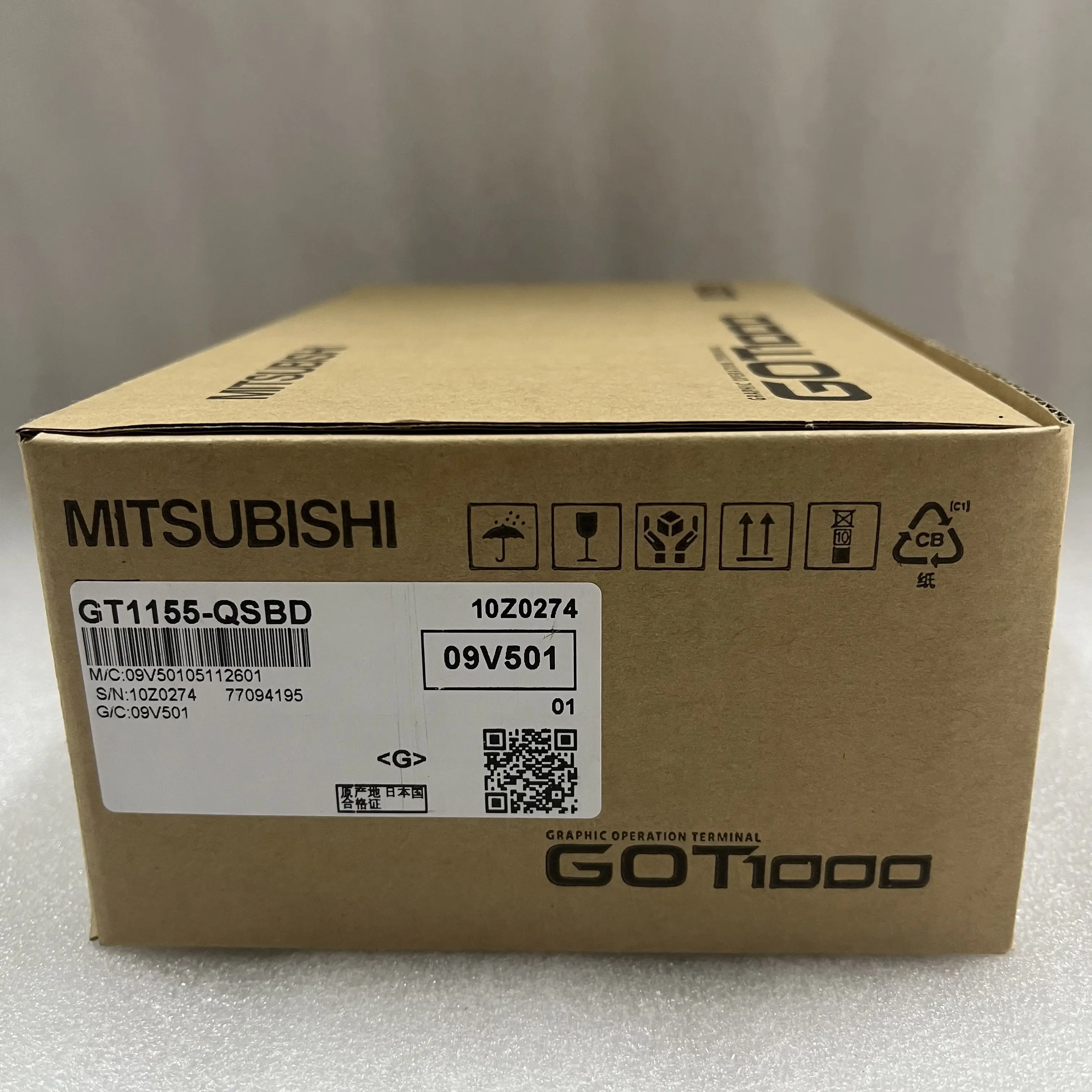 Mitsubishi Graphic Operation Terminal GT1155-QSBD Mitsubishi Graphic Operation Terminal GT1155-QSBD