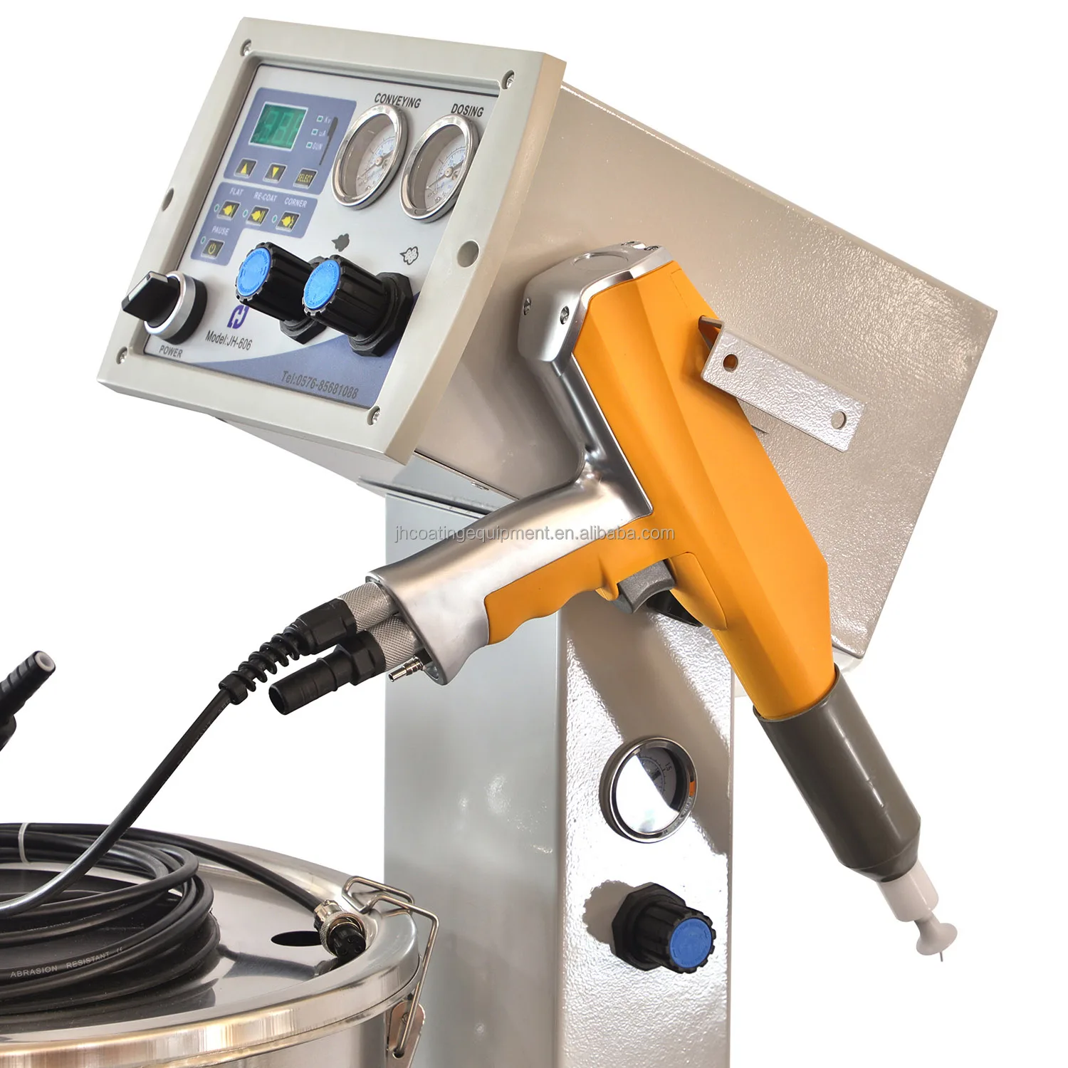 Manual Powder Coating Gun Electrostatic Powder Coating Machine For Metal Motor Buy Industrial