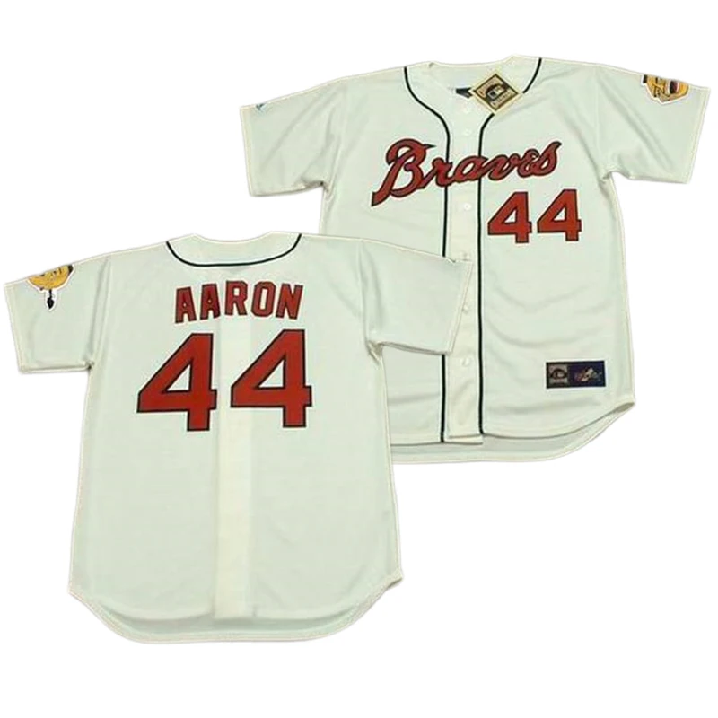 Wholesale Men's Milwaukee Brewers 30 Moose Haas 44 Hank Aaron 45 Rob Deer  50 Pet e Vuckovich Throwback Baseball Jersey Stitched S-5xl From  m.