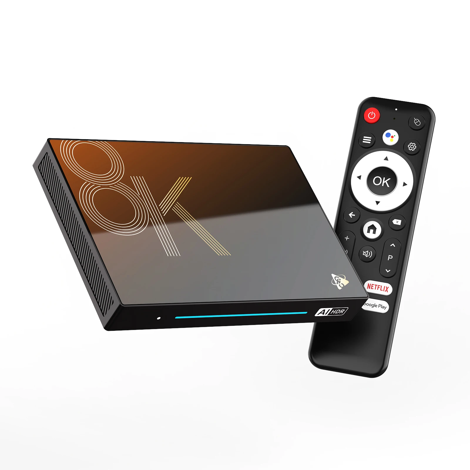 H96MAX M9S Android TV Box - 8GB RAM, 128GB ROM, 8K Support