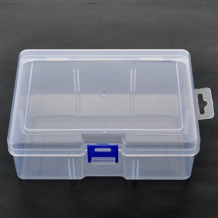 Rectangular Plastic Boxes Empty Storage Organizer Containers with ...