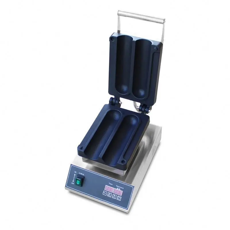 Heating Chicken Rolling Machine Two Grids Five Grids Roll Machine Commercial Chicken Wraps Toaster With Digital Display