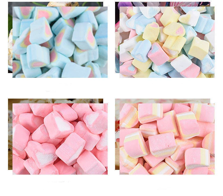 Halal Dehydrated Marshmallow Toppingss Dehydrated Mini Marshmallow