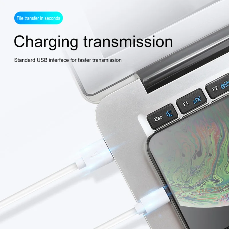 Оригинальный Usb-кабель для быстрой зарядки и передачи данных 0 5 м 1 2 3 зарядный кабель
