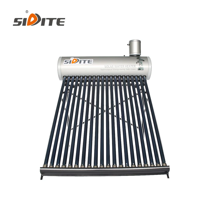 SD-T Eco-Friendly Solar Water Heater Assistant Tank 55mm High Pressure Polyurethane SUS304-2B Inner Tank Outdoor Hotels