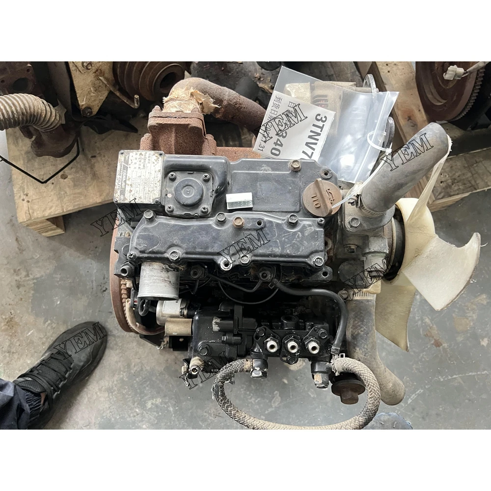 Complete Engine Assy for Yanmar 3TNV70 Used Engine 3200RPM 14.7KW