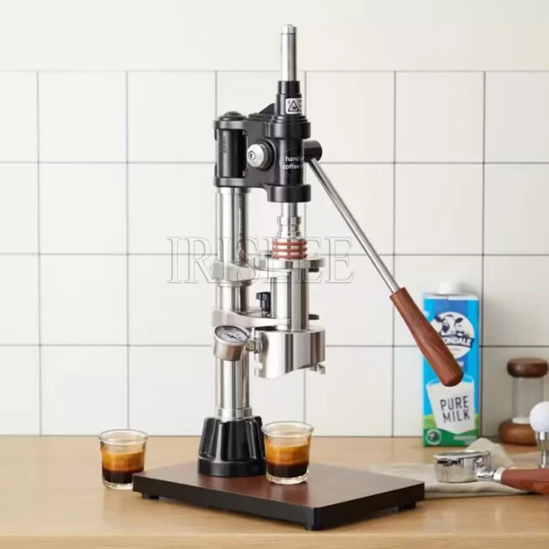 ハンドプレスコーヒーマシン手動エスプレッソ抽出圧力レバーコーヒー