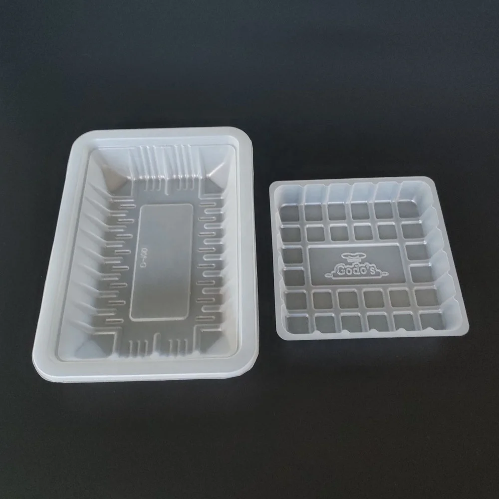 Clear Plastic Vegetable Tray Pp Frozen Food Trays Packaging Fresh Meat