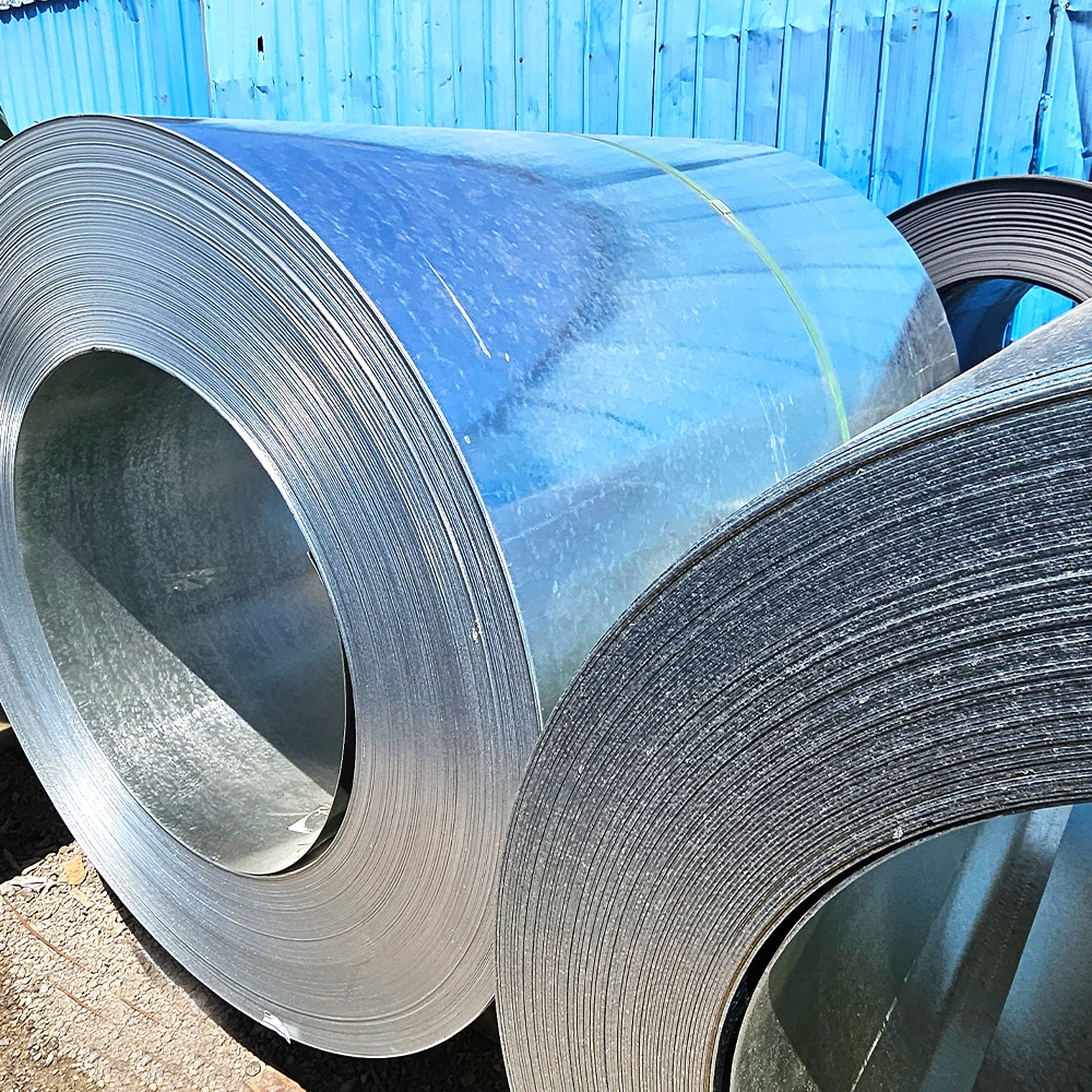 Dx51d Z275 Z350 Hot Dipped Galvanized Steel Coil Galvalume Steel Coil Aluzinc Az150 Steel Galvanized Coil factory