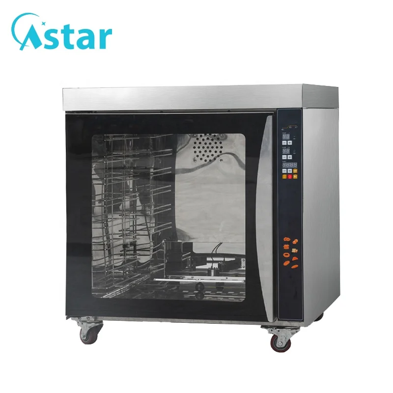 Commercial Rotary Baking Oven Electric Rack Oven for Large Scale Production Bakery With 5 Trays