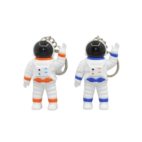 Outerspace Keychain, Astronaut/taikonaut/cosmonaut LED Sound Keyring Novedades