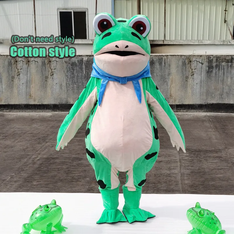 Toads Inflatable Inflatable Frog Costume | Eco-Friendly Plush Toad Doll Suit for Adults ...