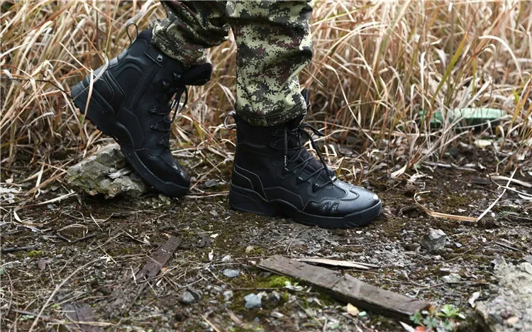 Breathable Durable Tactical Shoes Mens Boot