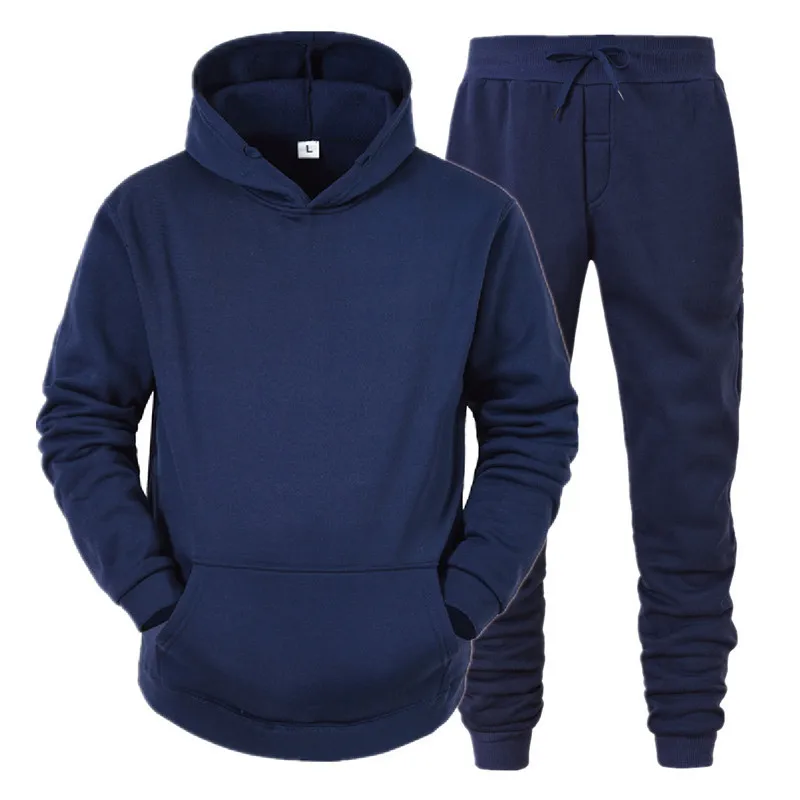 Brand Clothing Men's Fashion Tracksuit Casual Sportsuit Men Hoodies ...