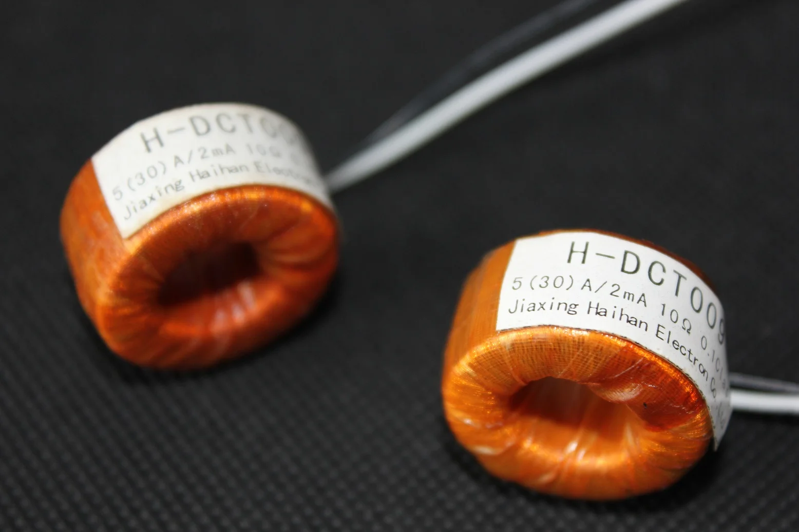 Current transformer with diamagnetism 5(30)A/2mA for three phase electronics energy meter