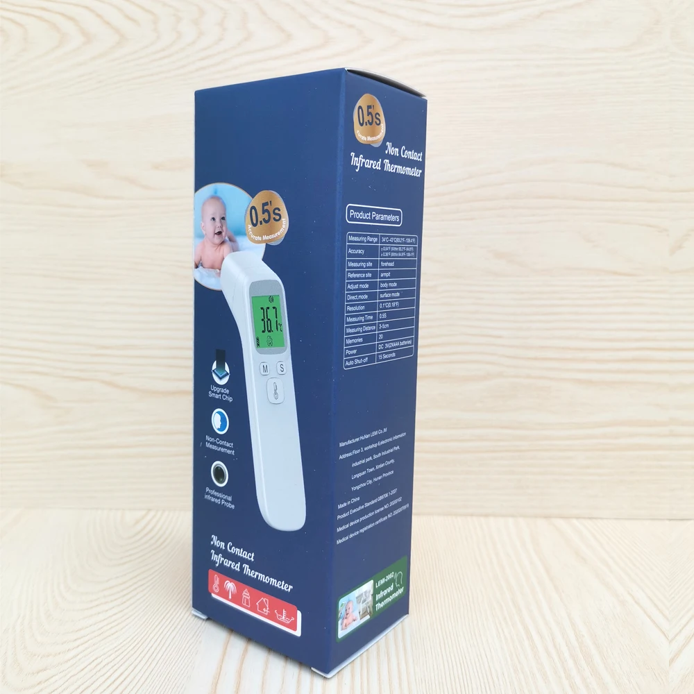 High Accurate  industrial Non-contact Digital Termometro Forehead Thermometer